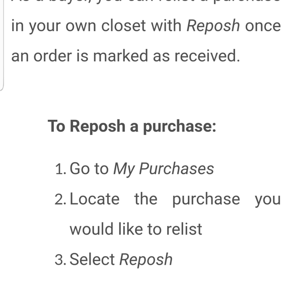 REPOSH - Picture 3 of 3